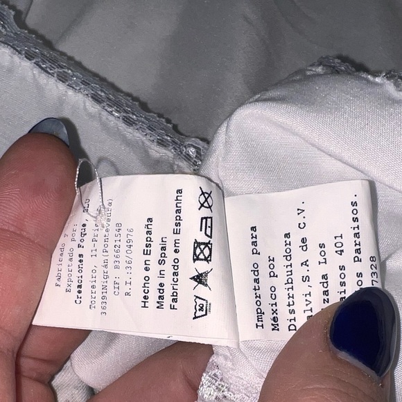 Floral Kids Dress with Bloomers 12 months European designer Foque - Picture 6 of 7